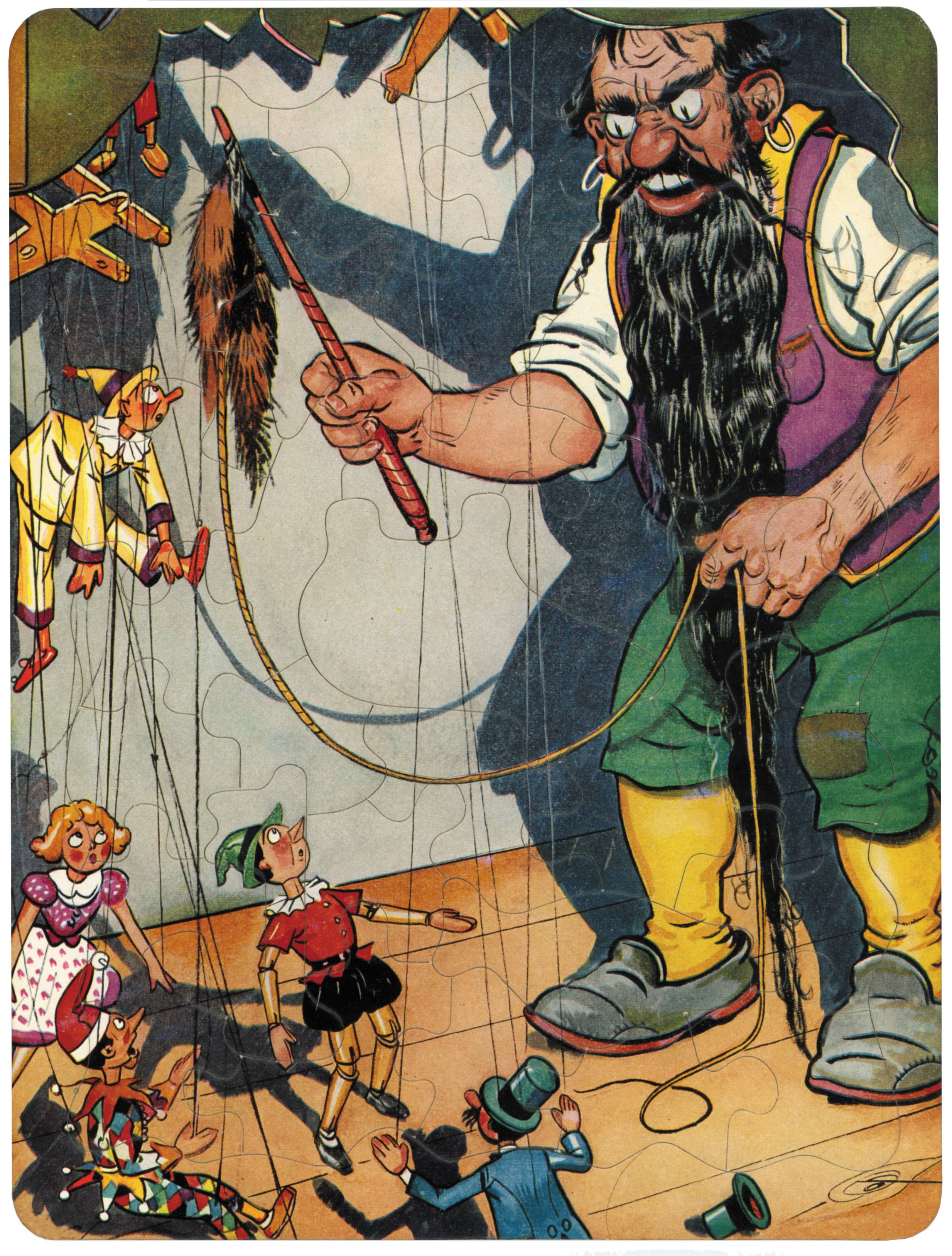 Perisphere & Trylon – Großhandel Puzzle – Kinder – PINOCCHIO-PUZZLESET5