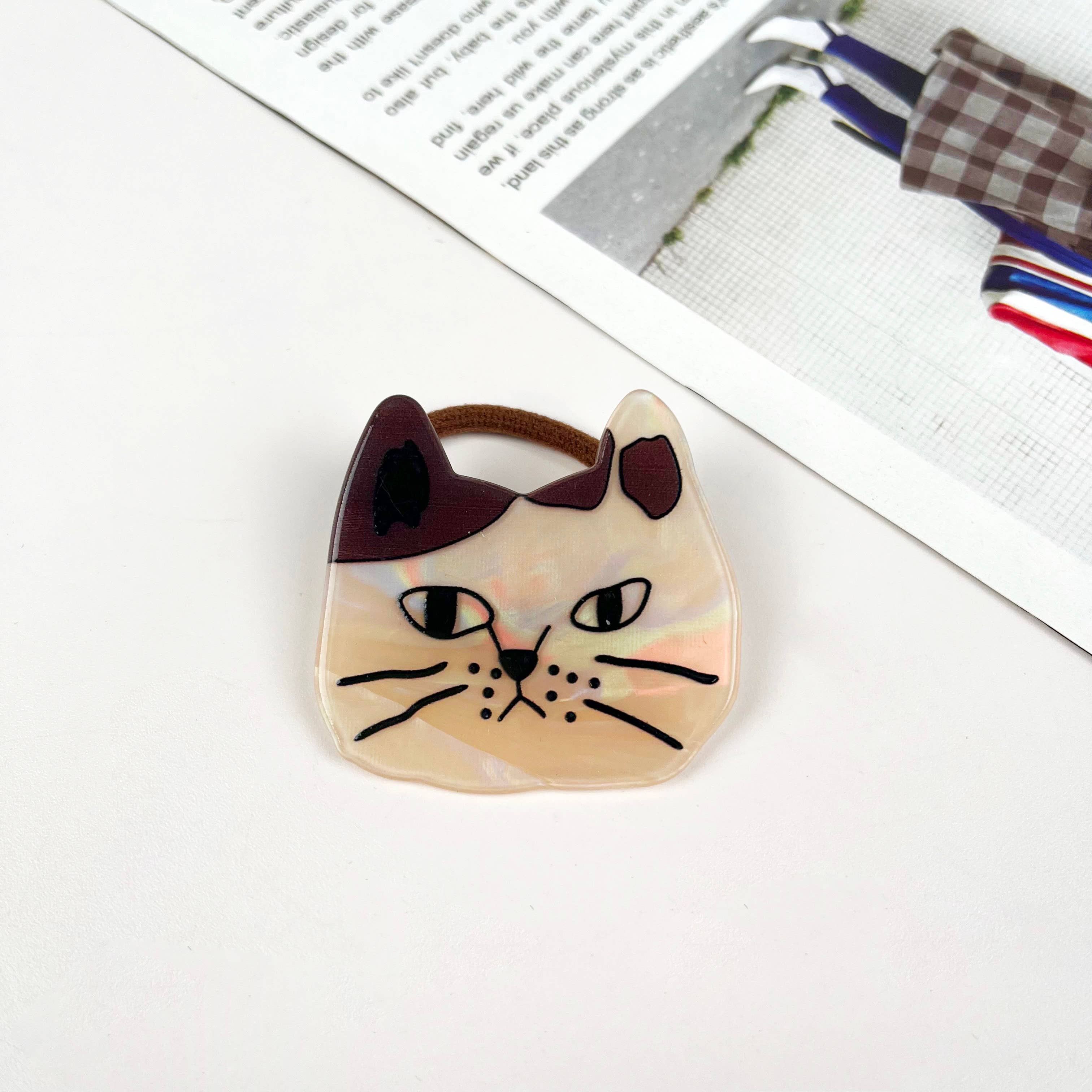 mildstyles - Wholesale Hair Tie - Lovely cartoon cat hair tie5