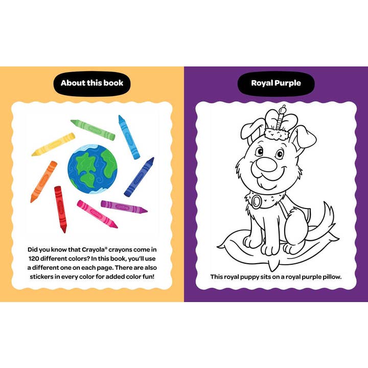 Simon & Schuster - Wholesale Book - Kids - Crayola: Color Fun (A Crayola Coloring Sticker Activity Book for Kids) by BuzzPop