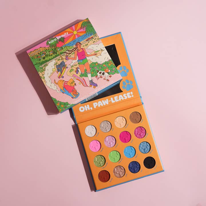 Kara Beauty - Wholesale Eyeshadow Palette - PAW'LLYWOOD FOREVER Creative Beaty Palette