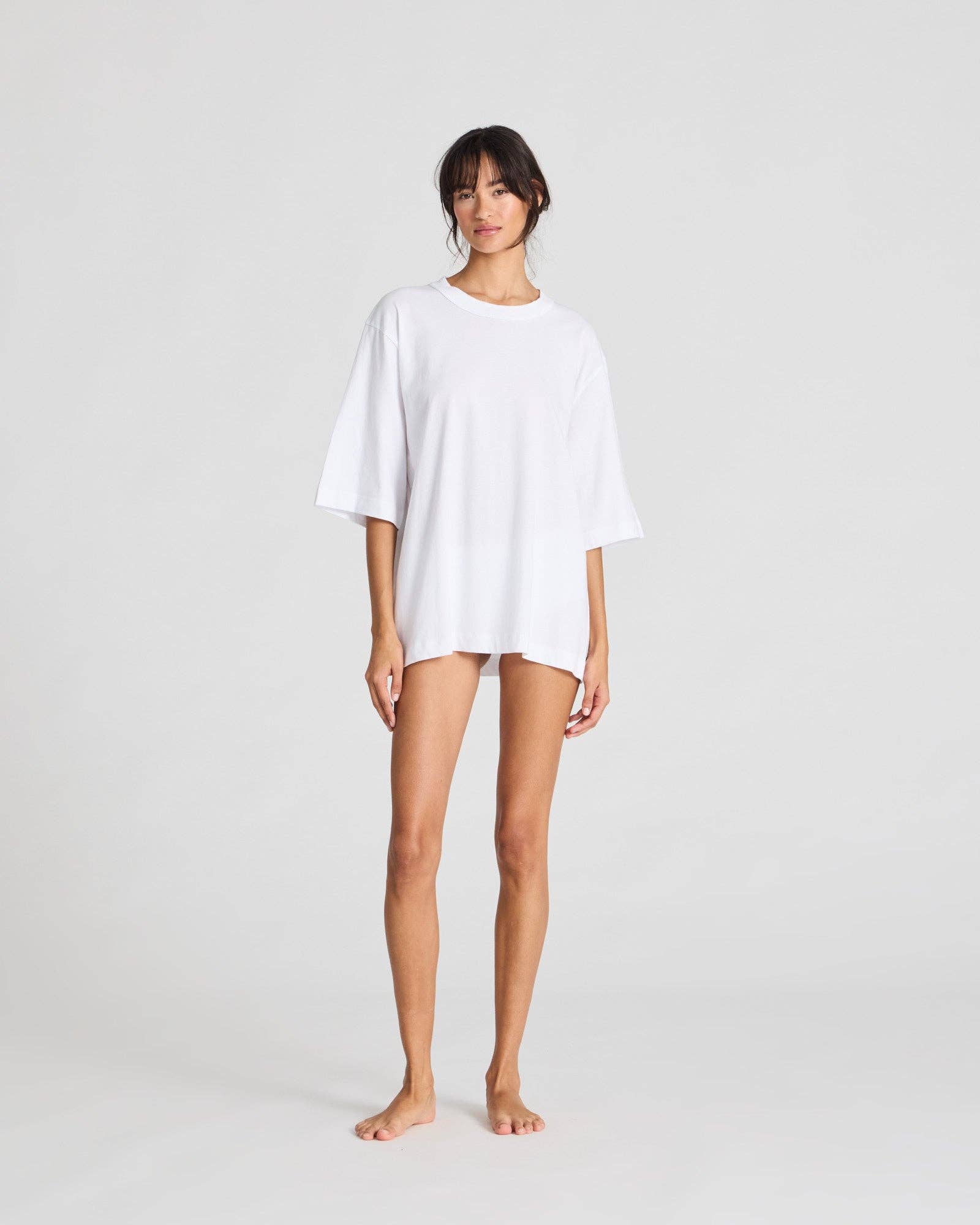 gai-lisva - Wholesale T-Shirt - Women's - Maya Oversize Tee GOTS 243975 - White3