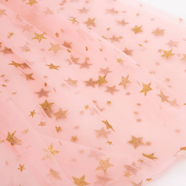 Meri Meri – wholesale Cape – Child – Pink Tulle Star Cape5