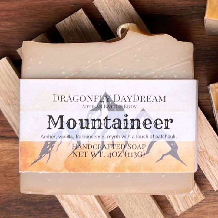 MOUNTAINEER Soap Bar for wholesale by Dragonfly DayDream