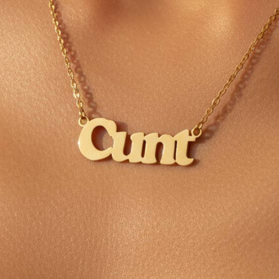 Fantastico Fans - Vente Colliers à pendentif - Collier « Cunt »1