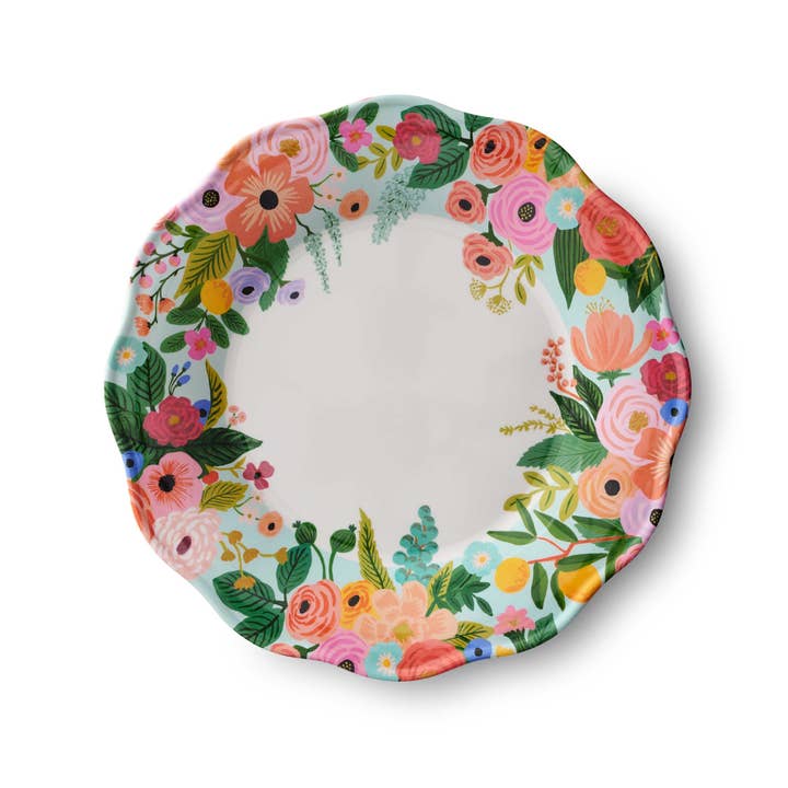 Rifle Paper Co. - Wholesale Dinner Plate - Garden Party Melamine Assorted Dinner Plates5