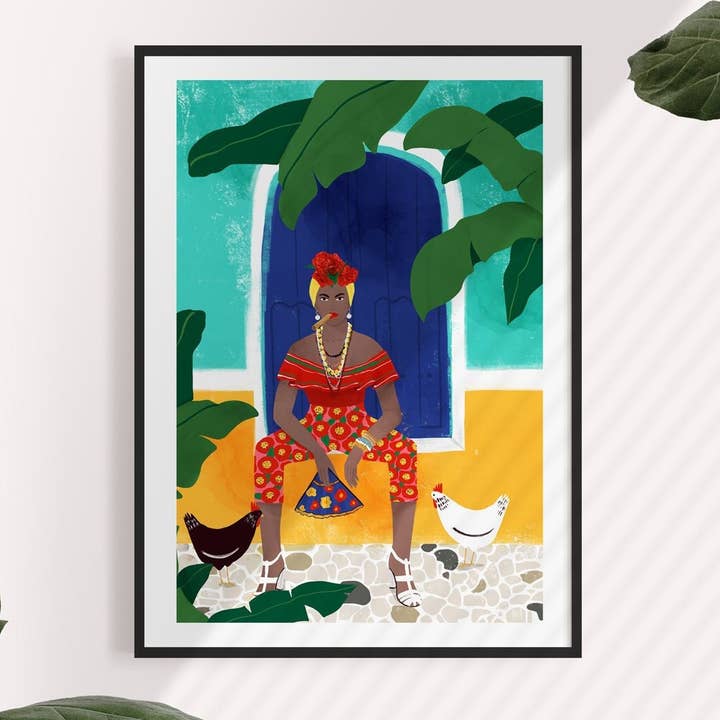 Maja Tomljanovic - Wholesale Art Print - Femme A5, A4 and A3 art print, female, cuba0