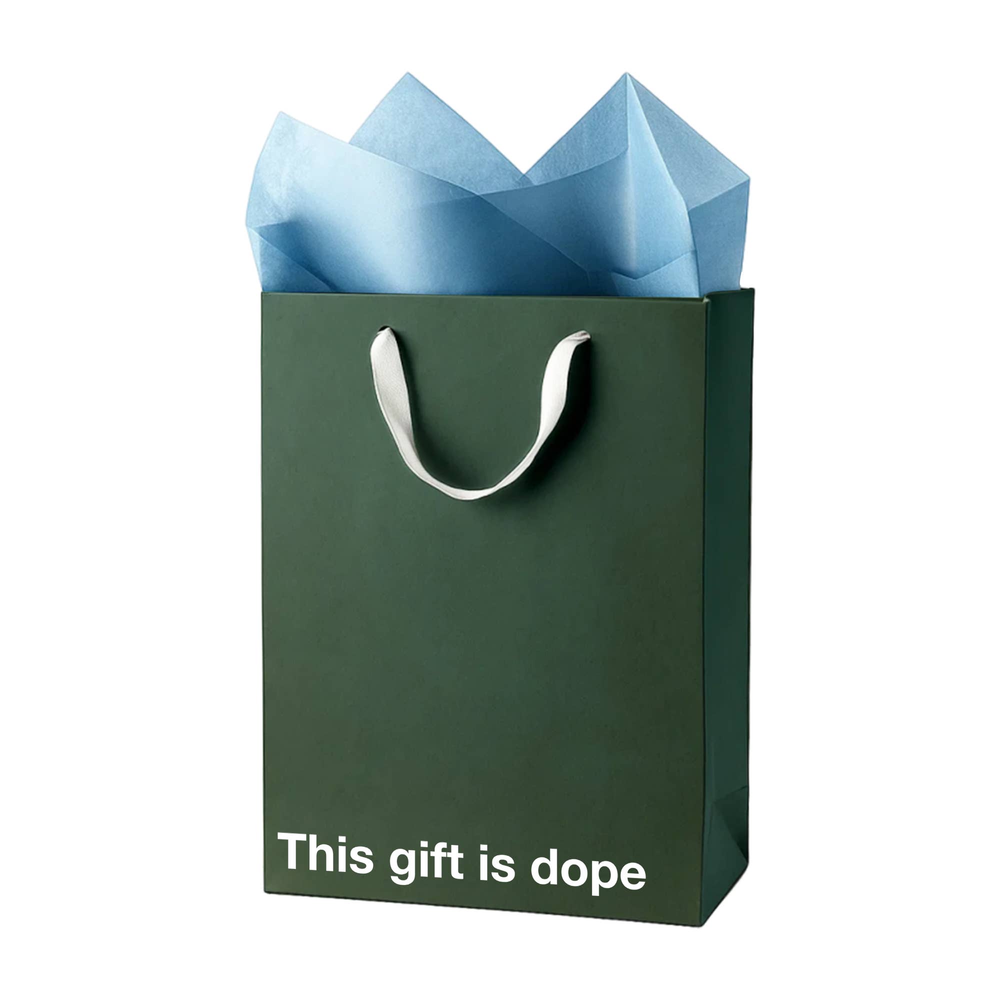 MilkToast Brands - Wholesale Gift Bag - "This gift is dope" Funny Stoner Gift Bag2