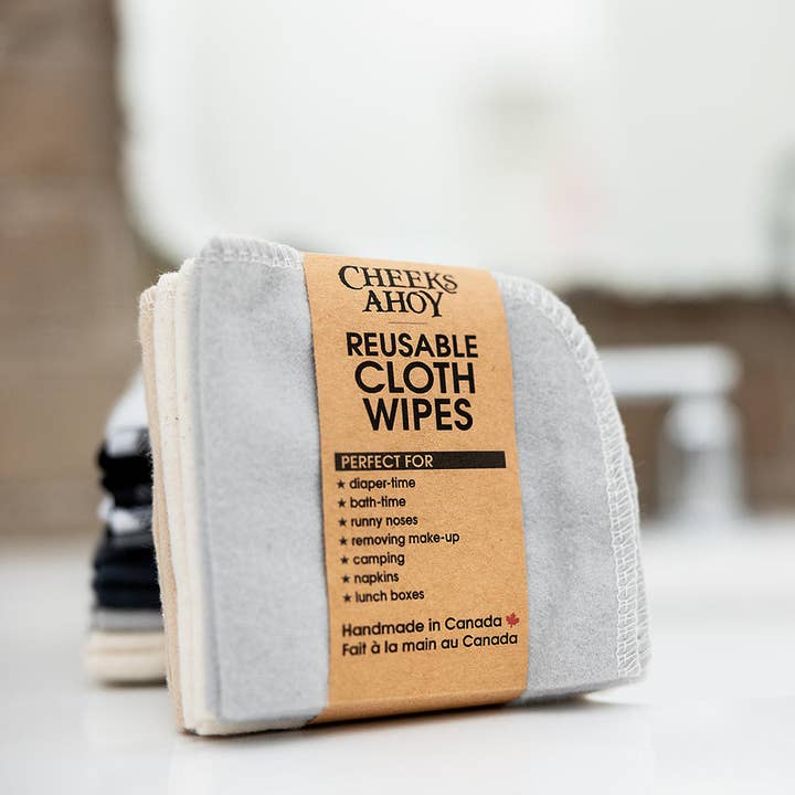 Abundance Naturally Ltd. - Wholesale Face & Body Wipes - Cheeks Ahoy | Cloth Wipes