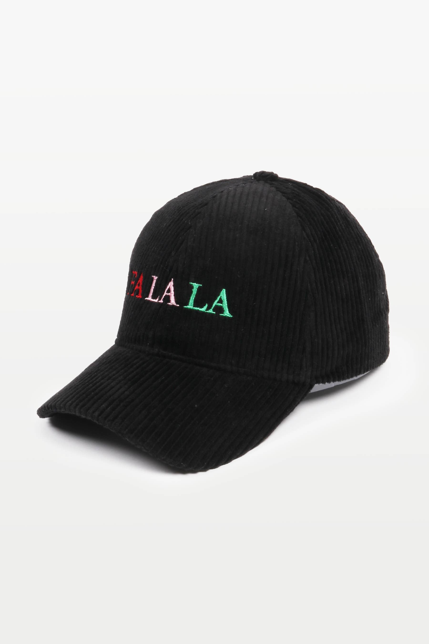 David And Young - Wholesale Baseball Cap - Women's - FALALA Christmas Embroidery Corduroy Baseball Cap3