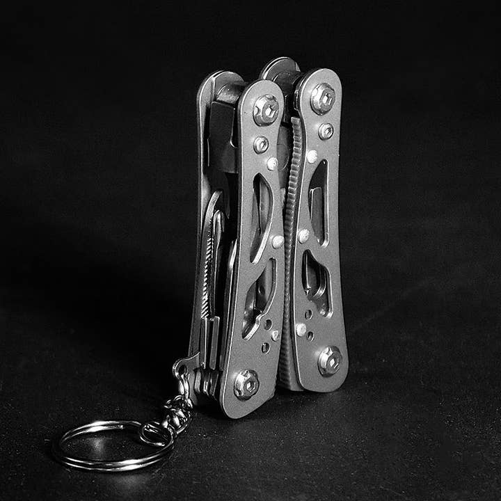 VIGOR - Wholesale Handy Tool - Multi-Purpose Knife Pliers Stainless Steel Folding Tool