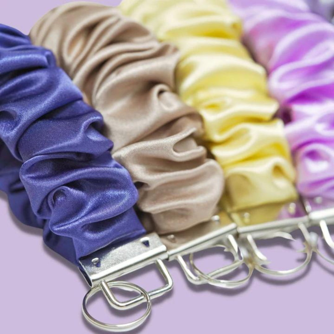 Blush Pop Creations - Wholesale Keychain - Women's - SCRUNCHIE WRISTLET KEYCHAIN - Choose Your Favourite Colors5