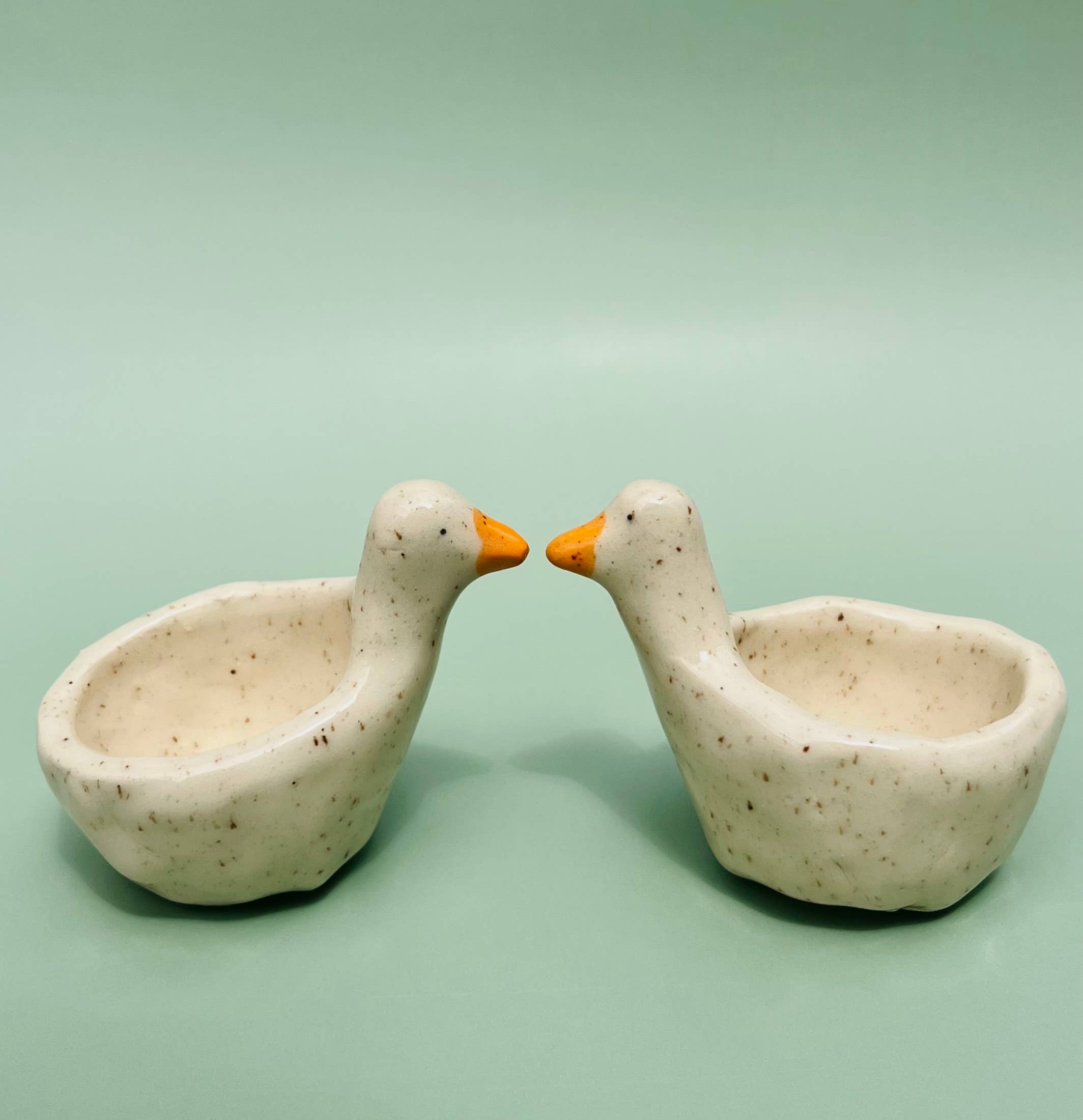 Vibrant Vessels - Vendita all'ingrosso Portagioie - Porta anelli a forma di oca in ceramica - bestseller Etsy1