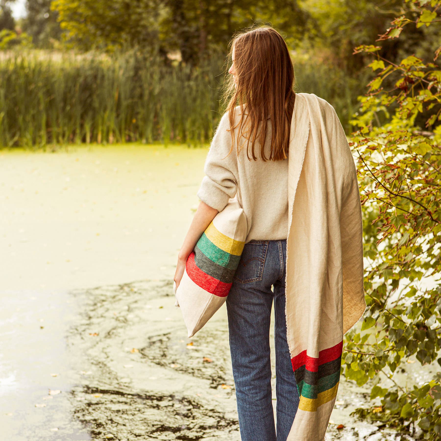 Libeco Home - Wholesale Throw Blanket - The Belgian Towel Fouta 110x180cm28