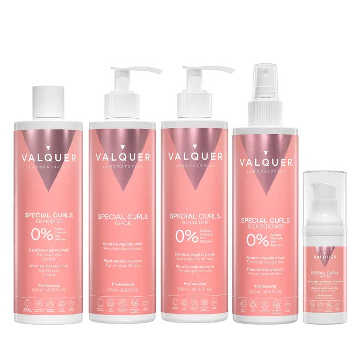 Pacchetto Metodo Curly – Routine Professionale per Ricci Definiti. per la vendita all'ingrosso da parte di Valquer Laboratorios