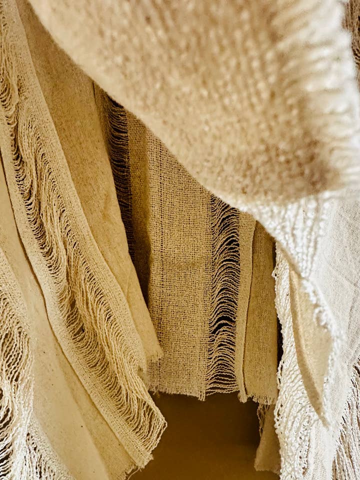 DesignsNYC - Wholesale Blouse - Women's - Handmade and hand crafted one size top, Latte