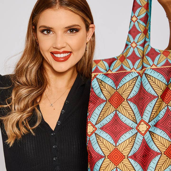 Envirosax – Großhandel Lebensmittel-/Einkaufstasche – Wiederverwendbare Envirosax Tasche - Ankara Bag 53