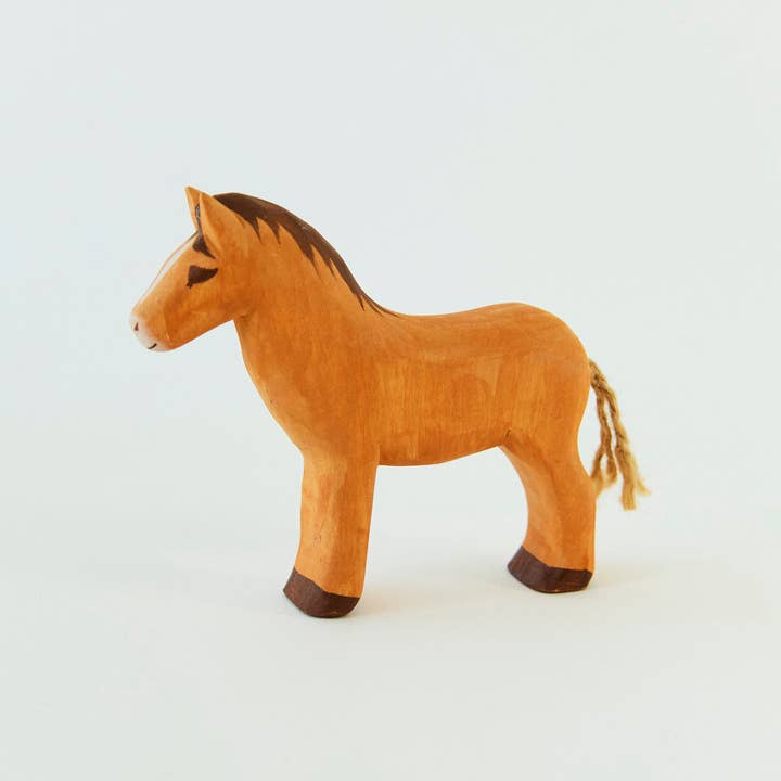 Wooden Painted Horse for wholesale by Sarah’s Silks