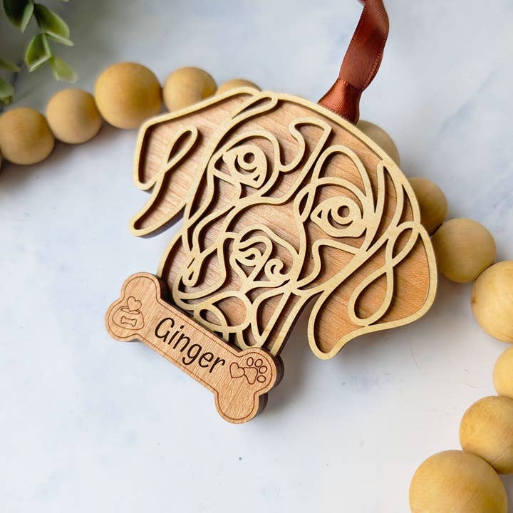 German Shorthaired Pointer Dog Ornament for wholesale by Roots & Routes Co