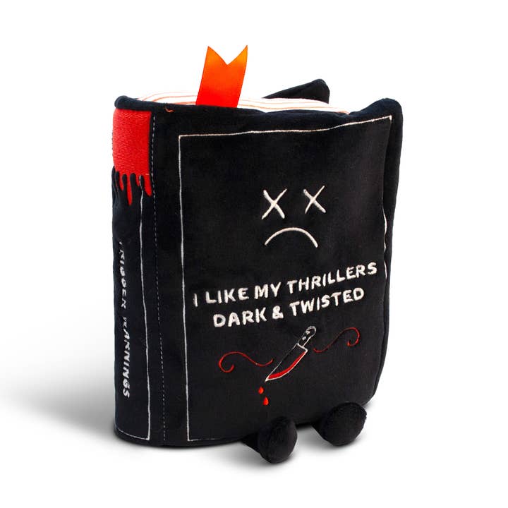 Dark Thrillers Book Plushie for wholesale by Punchkins