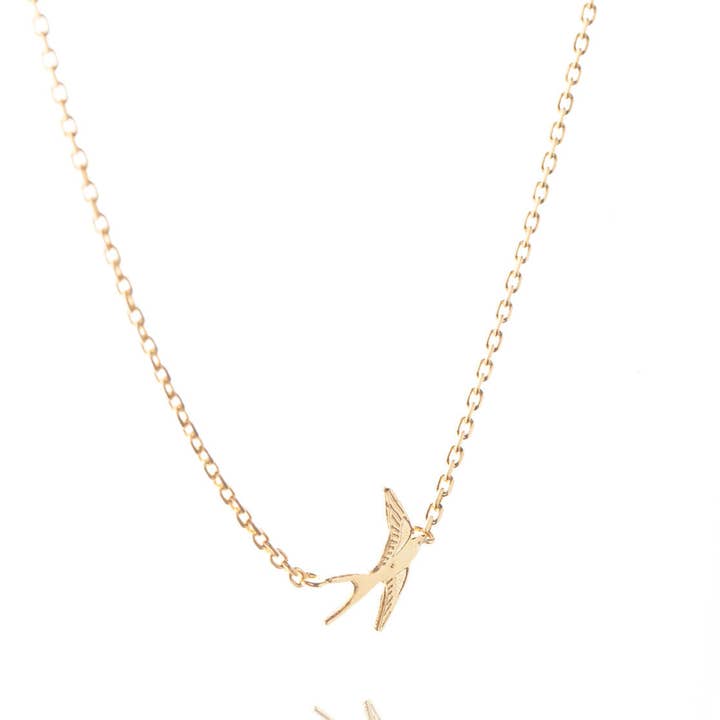 Amanda Coleman Jewelry - Wholesale Pendant/Charm Necklace - Swallow Pendant1