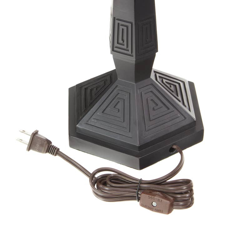 River of Goods - Wholesale Accent/Desk Lamp - 21''H Bryant Prairie Style Stained Glass Table Lamp 11