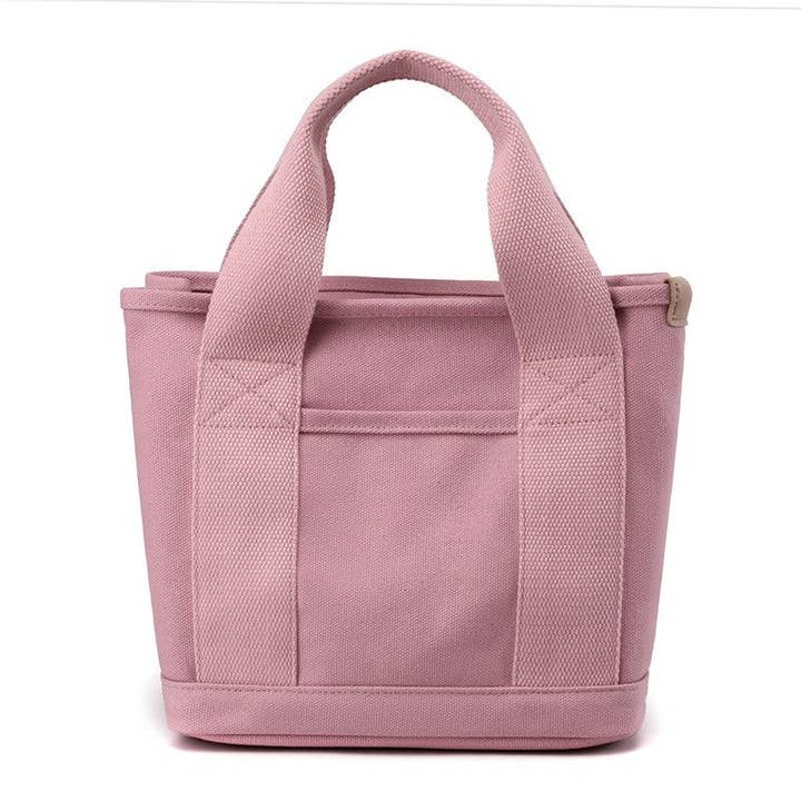 Solid Color Zippered Layered Bucket Bag for wholesale by FurDecoration