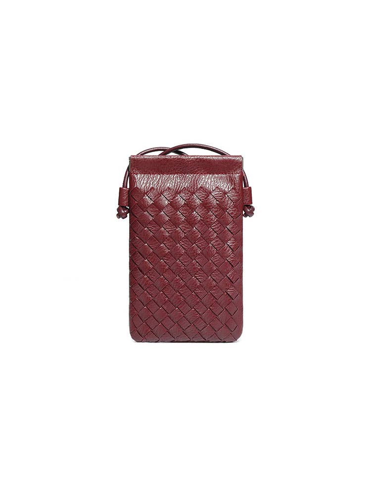 Crave by FW - Wholesale Crossbody Bag - Women's - PU Leather Simple Woven Crossbody Bag5