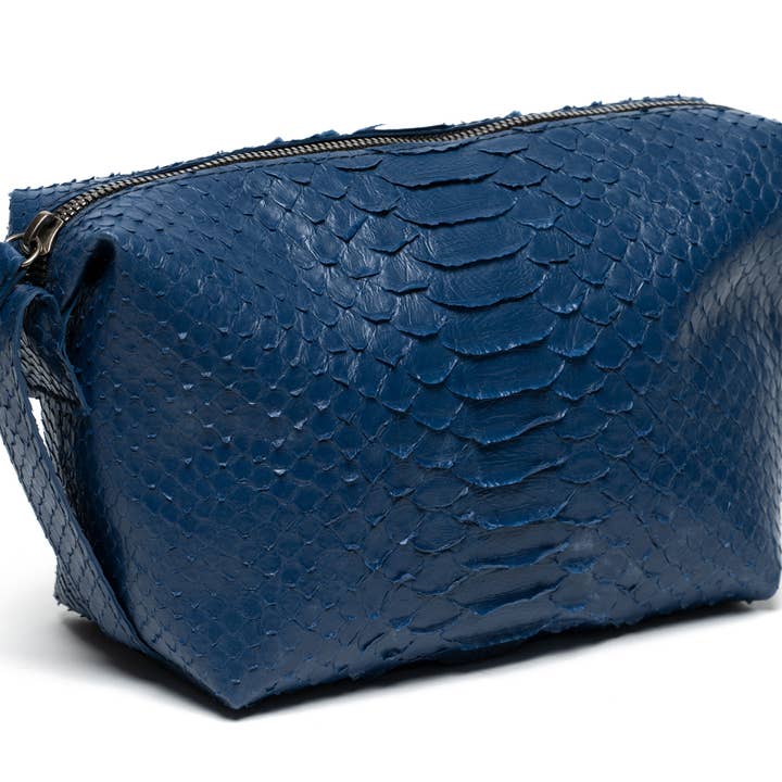 Rivers Eight – Großhandel Kosmetiktasche – Damen – Künstlicher Python-Kulturkoffer