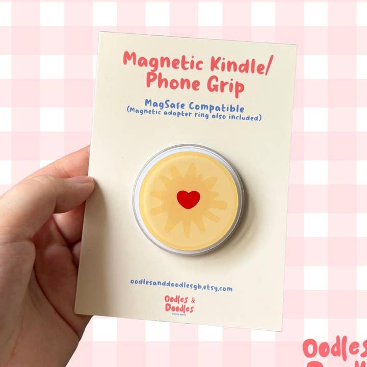 Jammy Dodger Magnetic Kindle or Phone for wholesale by Oodles & Doodles