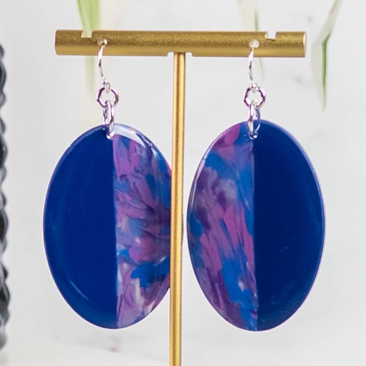 Dayna Clay Dangle Earrings for wholesale by Stunning Statements