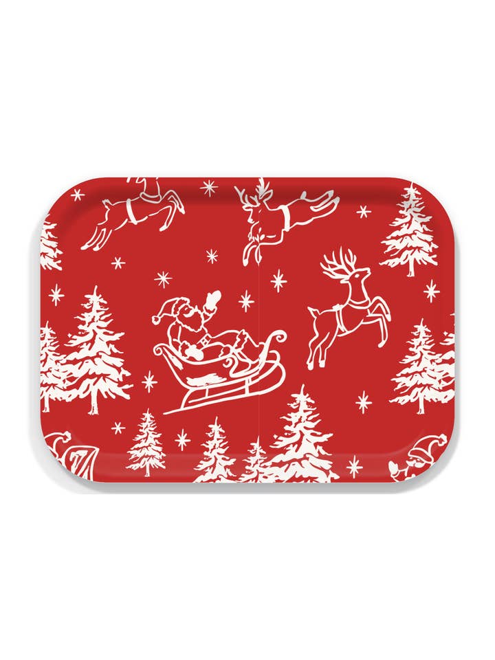 Reindeer Tray Bamboo for wholesale by NAVY JANE
