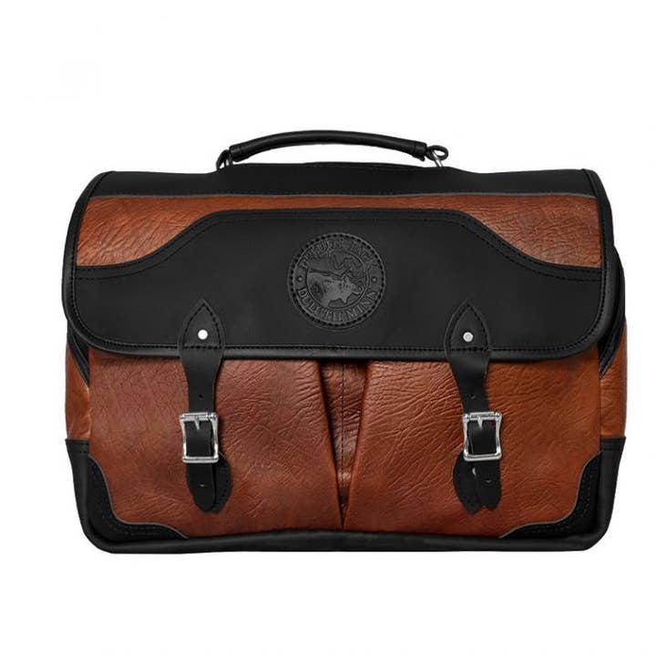 Bison Leather Entrepreneur Briefcase for wholesale by Duluth Pack