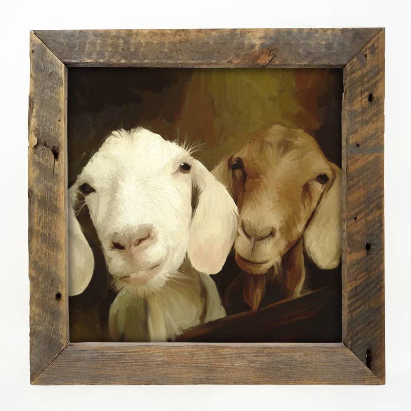 ginger blue - Wholesale Art Print - Two Goats-Friends4