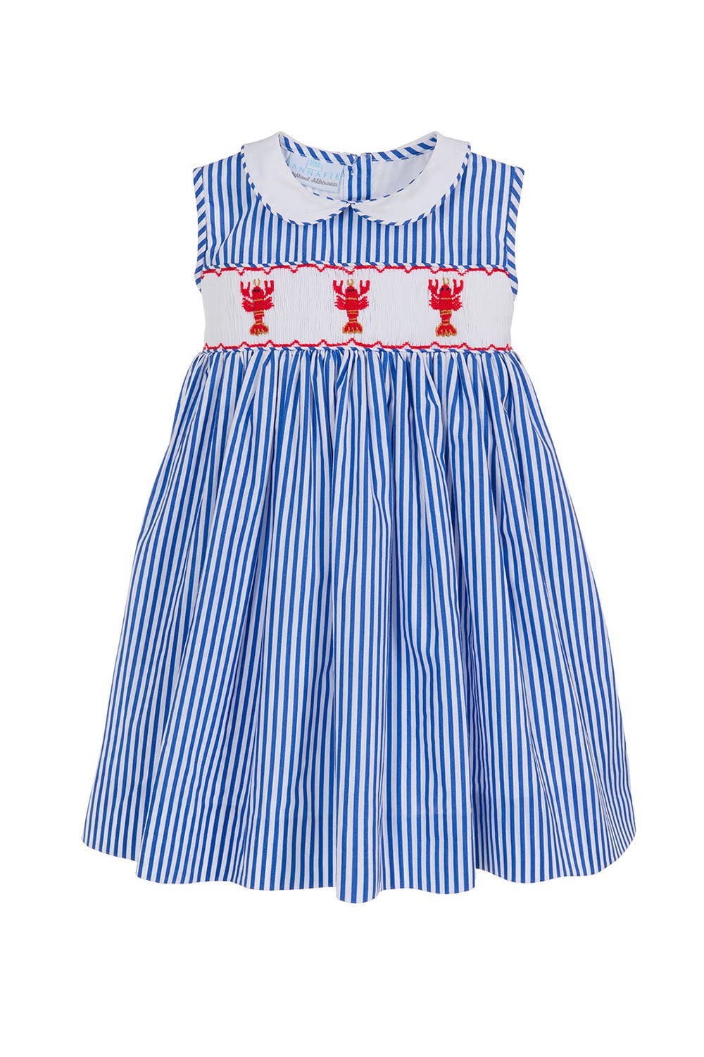 Annafie London Ltd - Wholesale Dress - Kids - LOBSTER smocked dress0