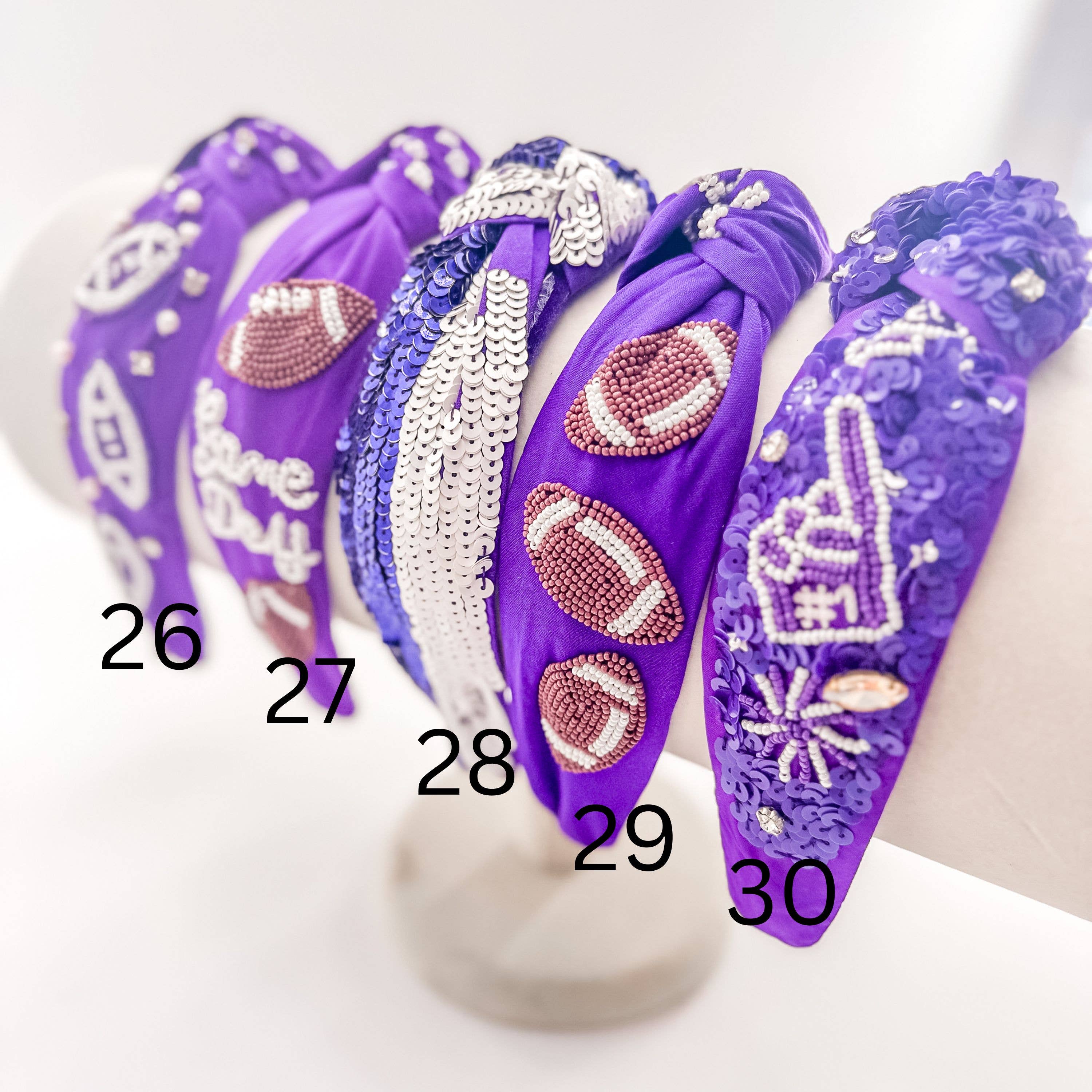 Bash - Wholesale Fashion Headband - Women's - Game Day, Football, Hair Accessories, Graduation Gift8
