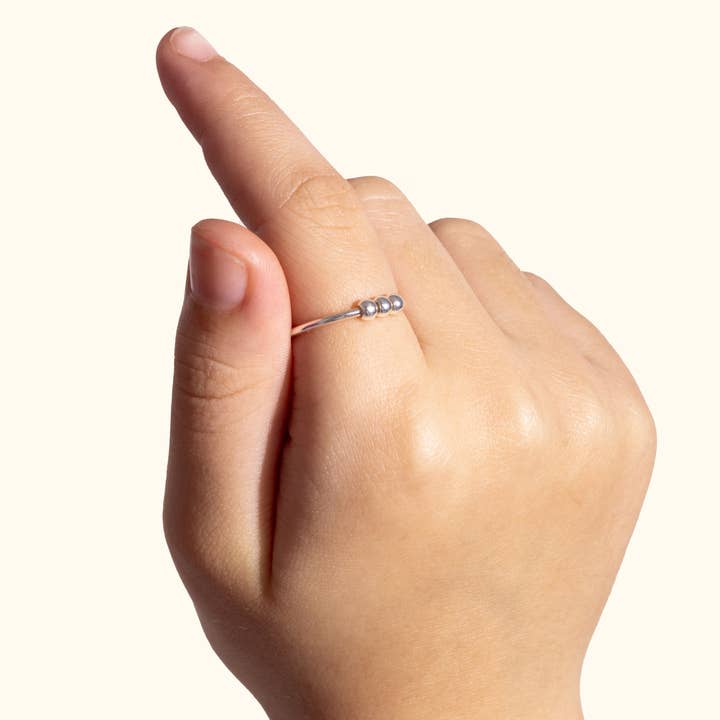 Lullie - Wholesale Band/Stacked Ring - Child Anxiety Ring - The Chill Kid Ring1