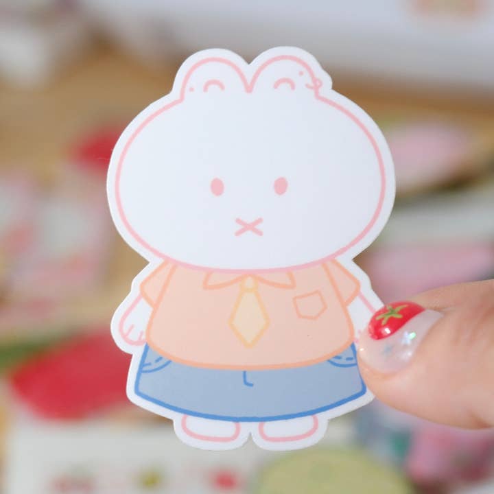 Mify bunny sticker | pink bunny for wholesale by Tenshi World