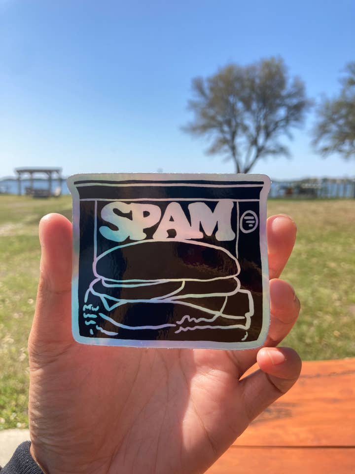 Adesivo antispam olografico per la vendita all'ingrosso da parte di Jenn L Design