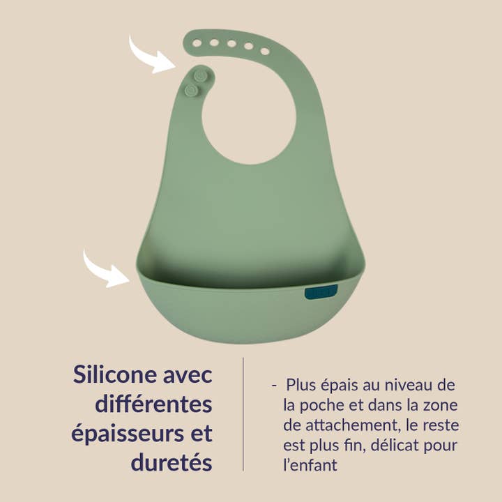 BABIREVA - Wholesale Bib - Baby - Silicone bib