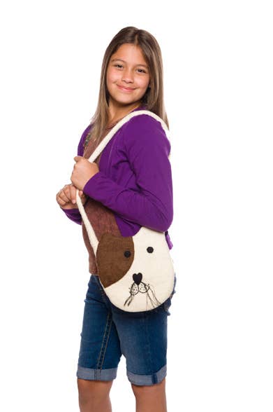 Earth Divas - Wholesale Crossbody bag – kids - Puppy-Shaped Crossbody Bag1