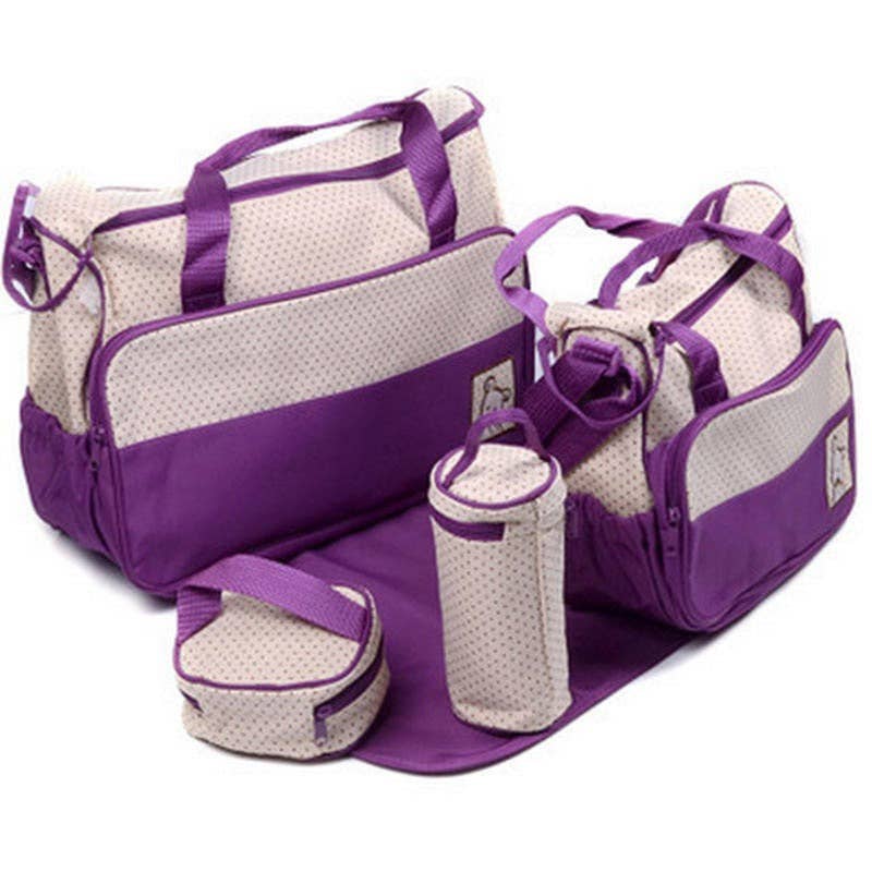  Pack Mix Match Colors  Multifunction Mommy bag Large Storage for Baby Diaper Bags T for wholesale on Faire8