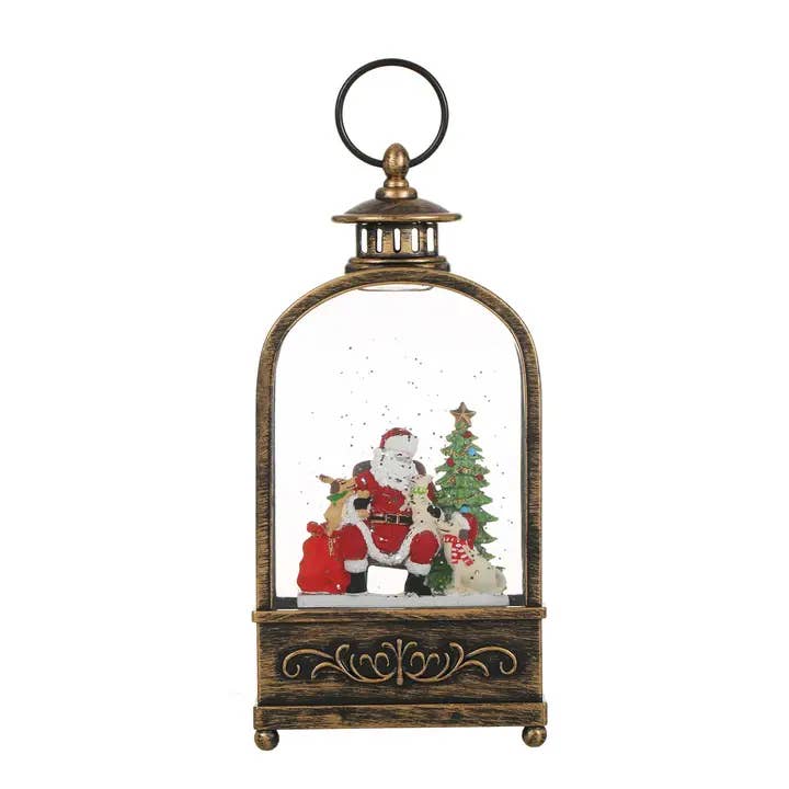 SINT - Wholesale Snow Globe - SINT Christmas Vintage Snow Globe Lantern13
