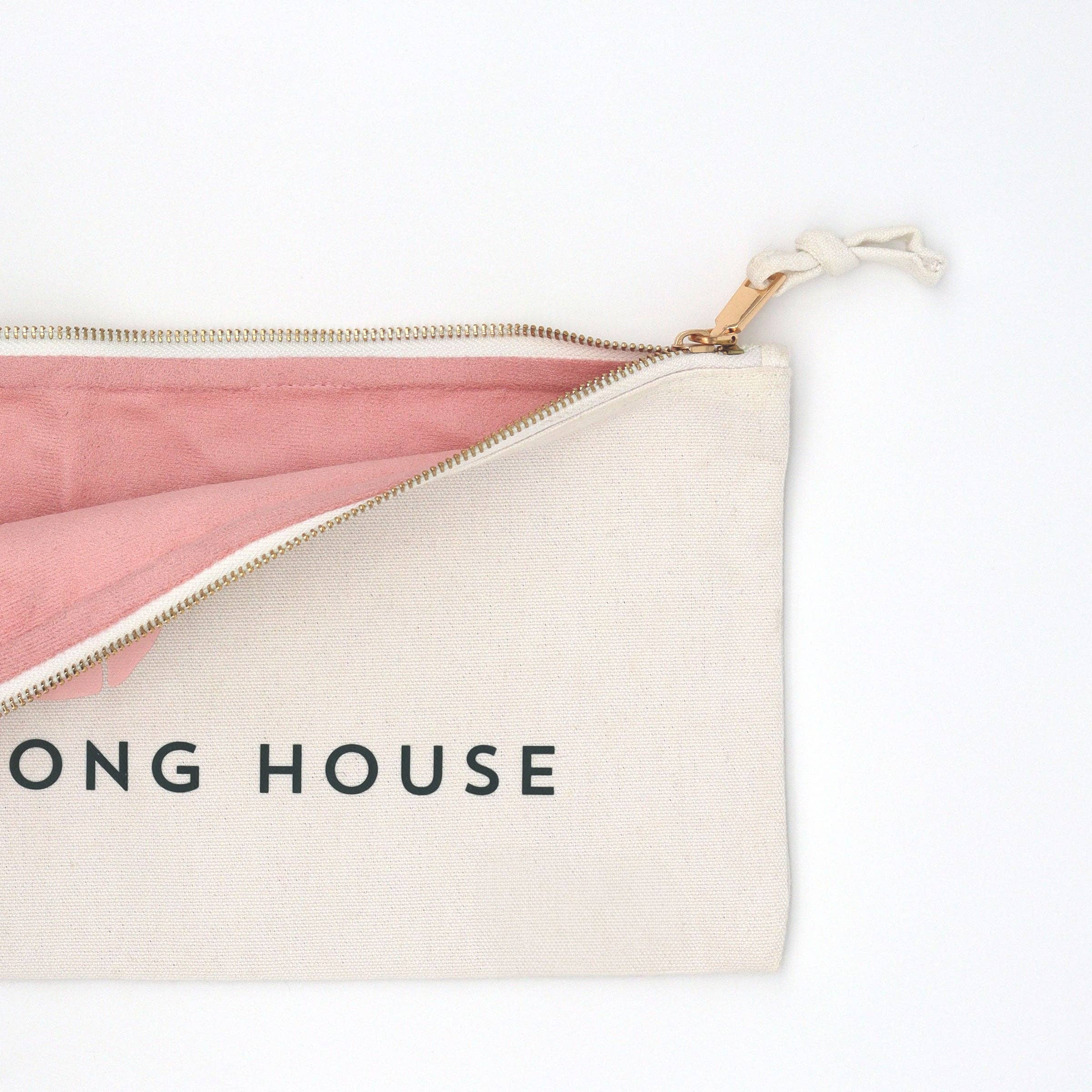 The Mahjong House – estojo - Mulher por atacado – Saco de Lona com Fecho de Correr e Azulejos1