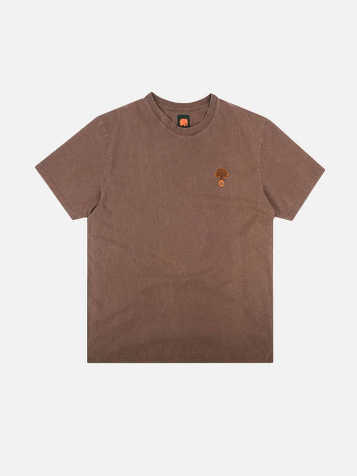 Fafe Pigment T-Shirt Chestnut for wholesale by Trendsplant Clothing