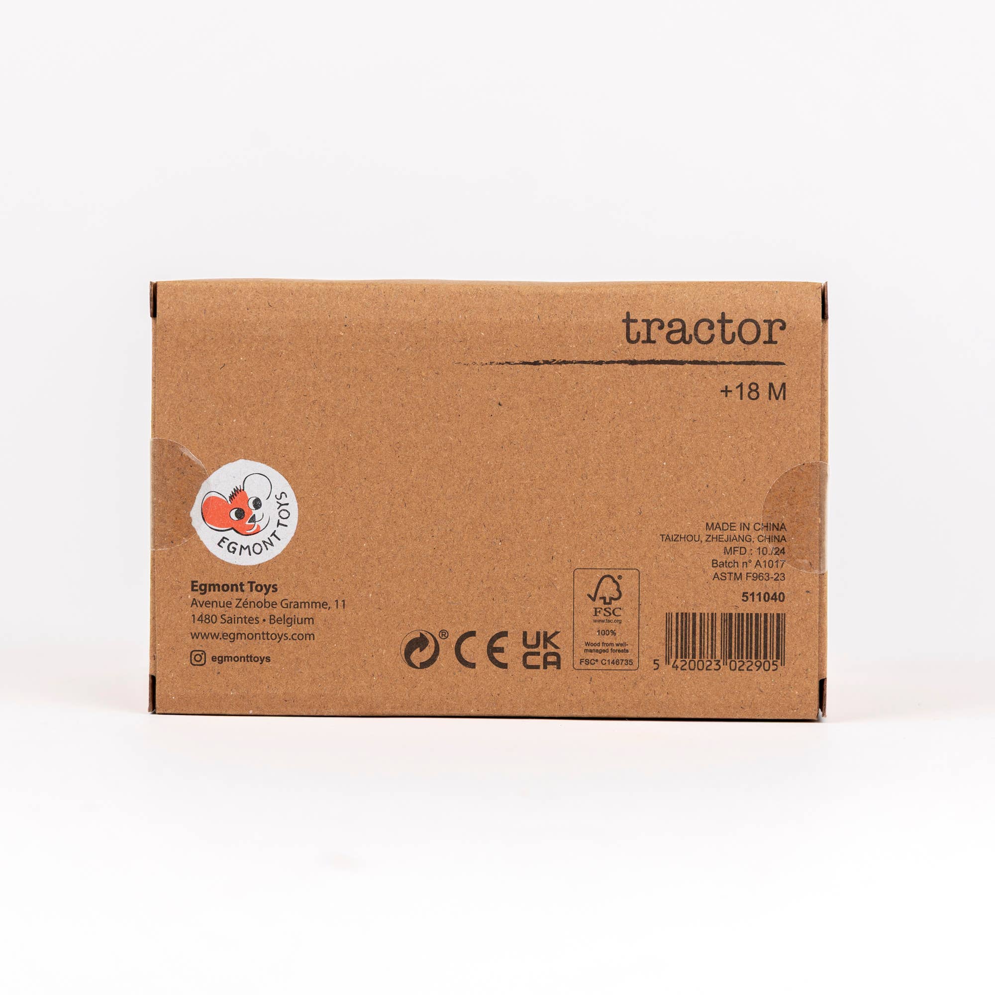 Egmont - Wholesale Wood Toy - Kids - Wooden Tractor11