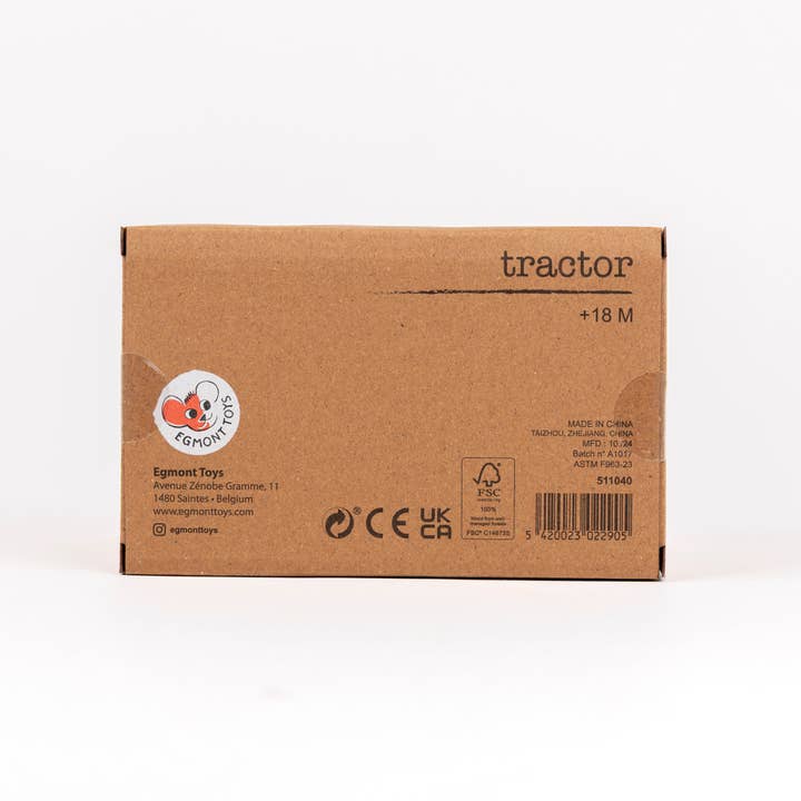 Egmont - Wholesale Wood Toy - Kids - Wooden Tractor11