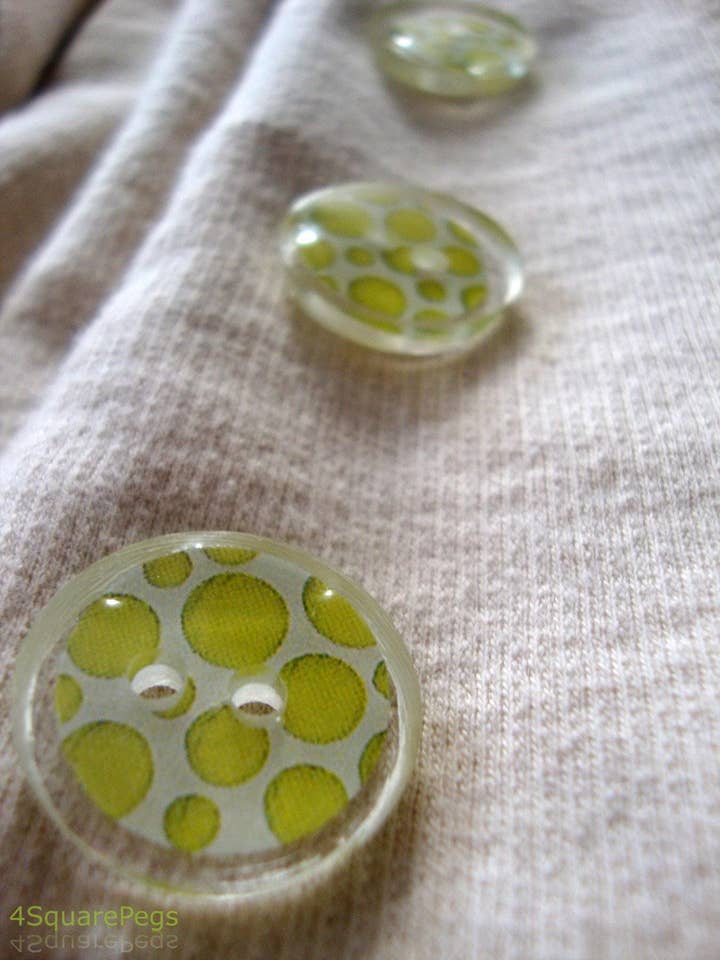 Botões Artesanais de Resina e Acrílico para Costura e Artesanato #2 por atacado de ButtonTHIS