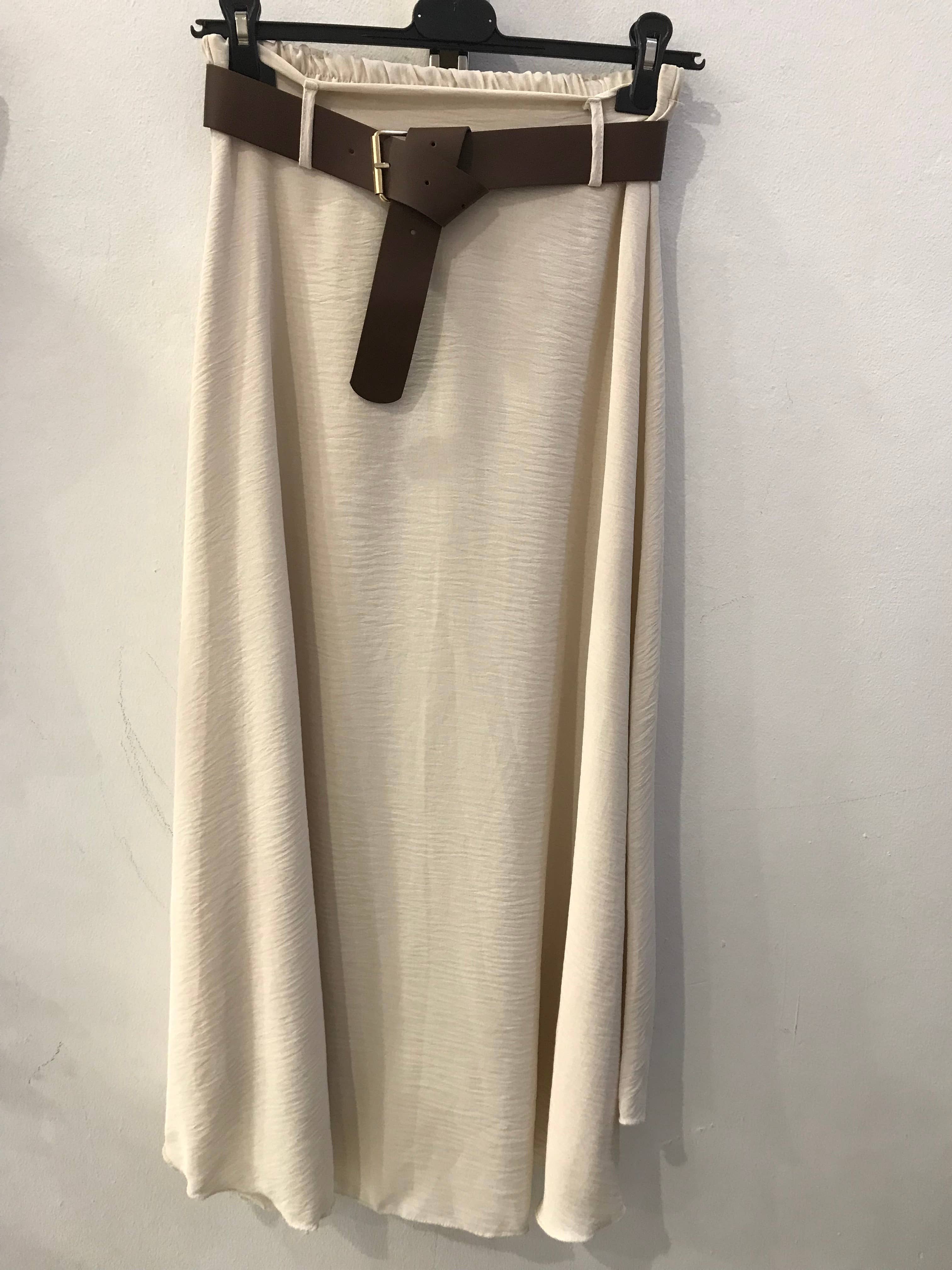 Only Yuan - Wholesale Skirt - Women's - ref 23350 skirt with belt7