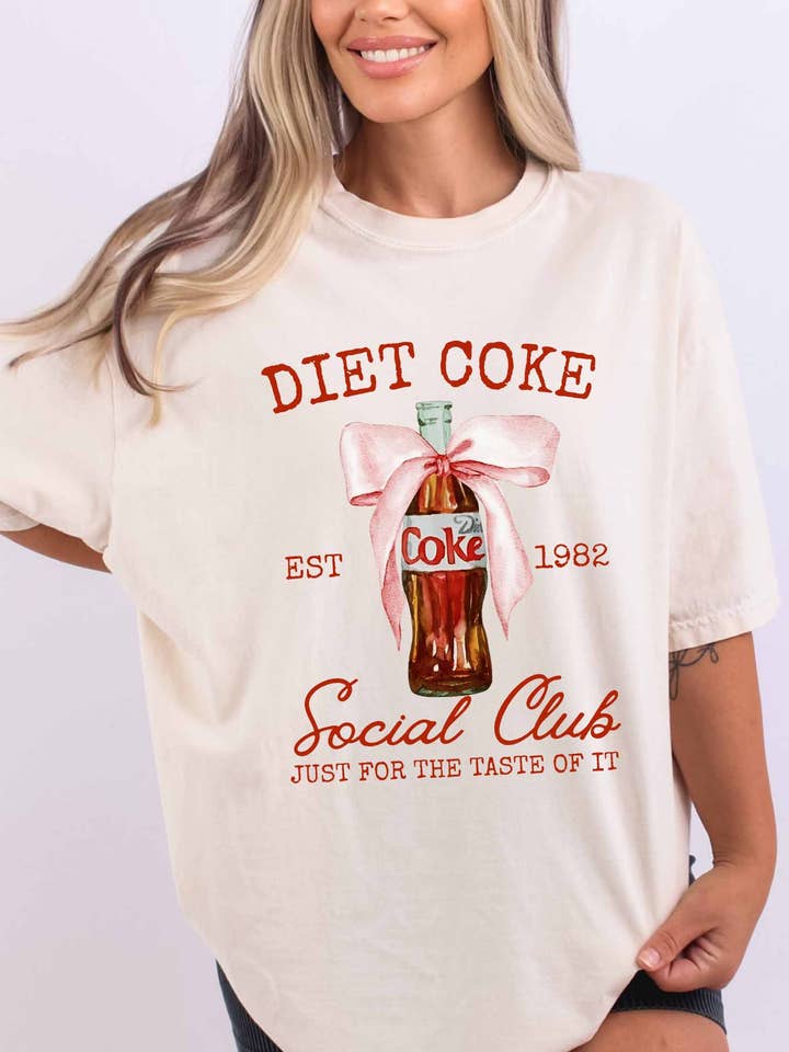 Diet Coke Unisex Graphic Tee| Q256T for wholesale by Khristee