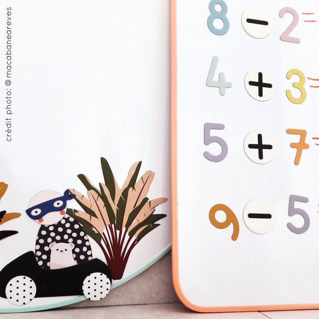 Ma Cabane à Rêves - Vente Aimant - Enfant et bébé - Chiffres magnétiques5